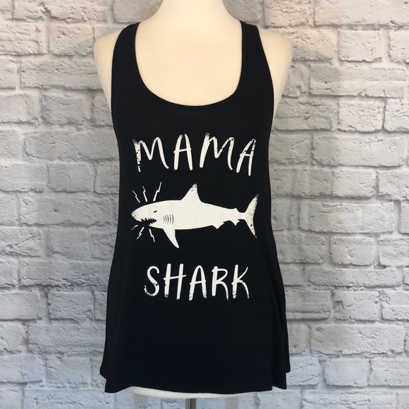 *ONE Left Bear Dance | Mama Shark Graphic Tank Top - Picture 2 of 8